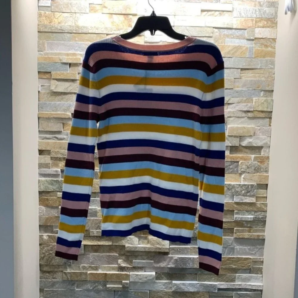 Women's Halogen Ribbed Sweater - Picture 4 of 7